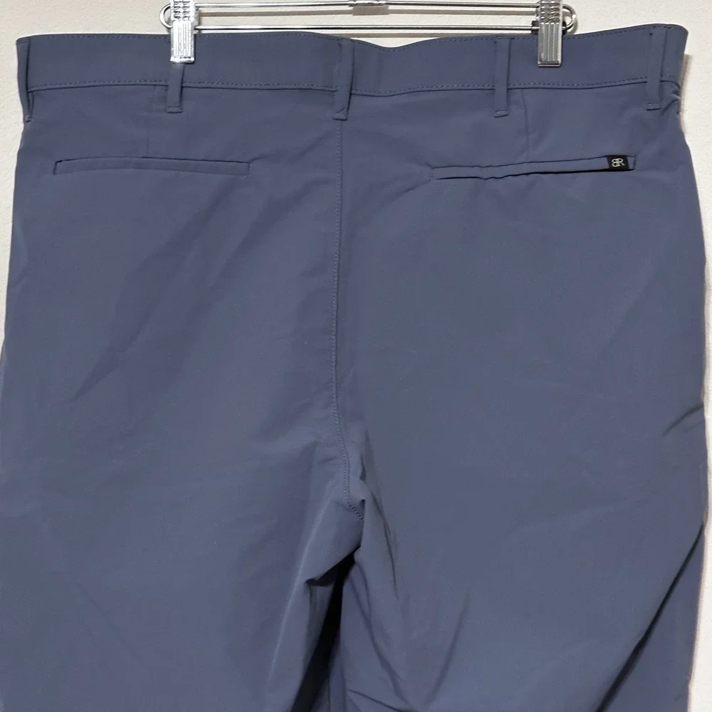Banana Republic Men's Performance Golf Pants Dress Pants Sporty Slate Blue 38x34